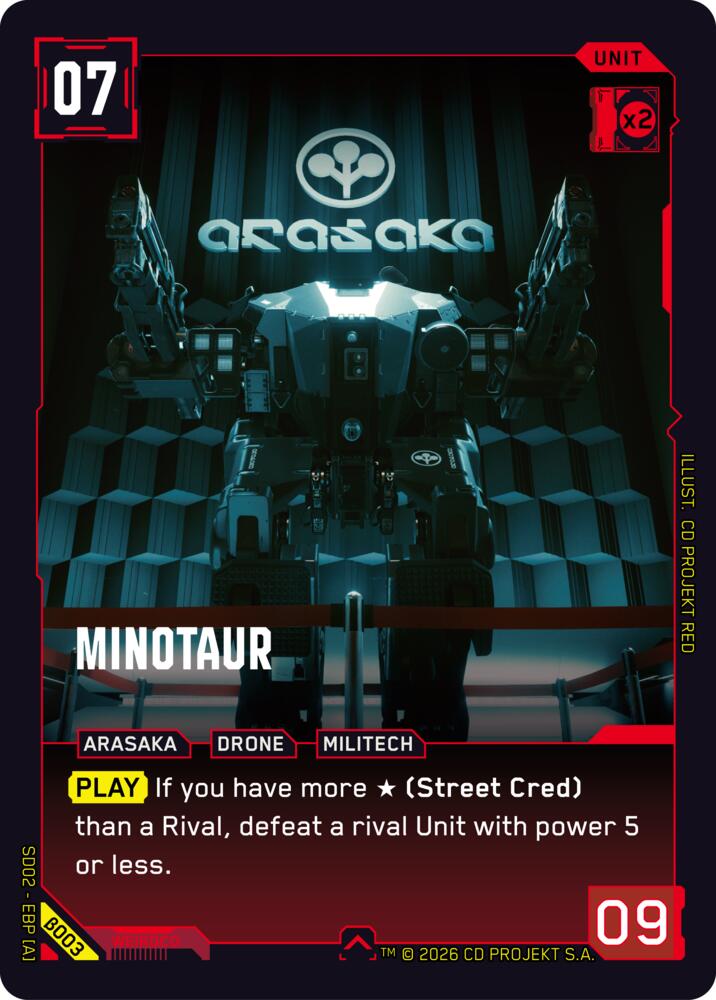 Minotaur card image