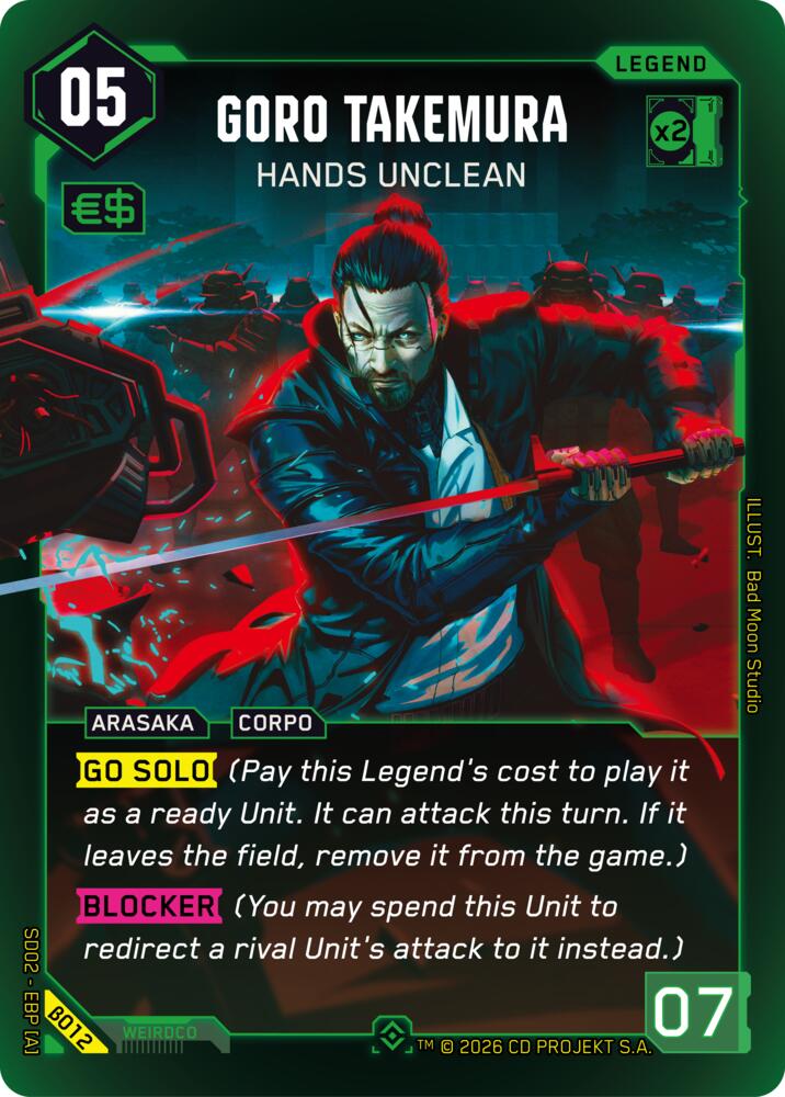 Goro Takemura - Hands Unclean card image