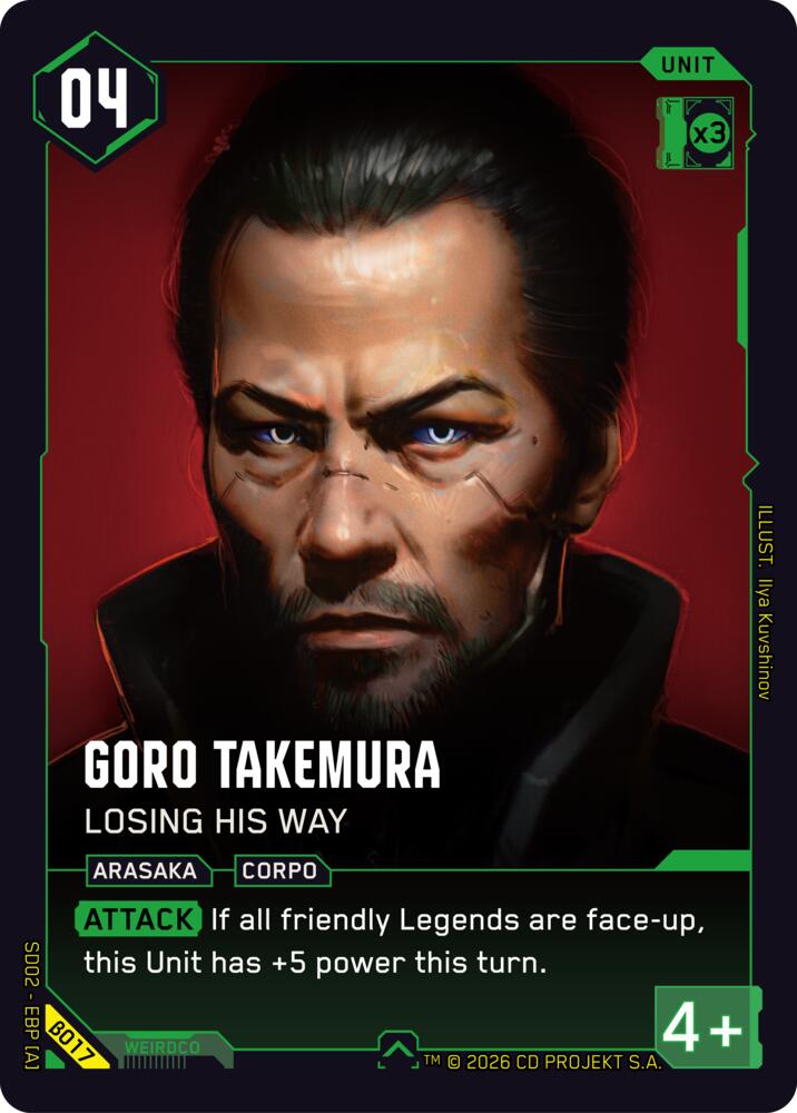 Goro Takemura - Losing His Way card image