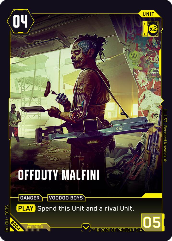 Offduty Malfini card image