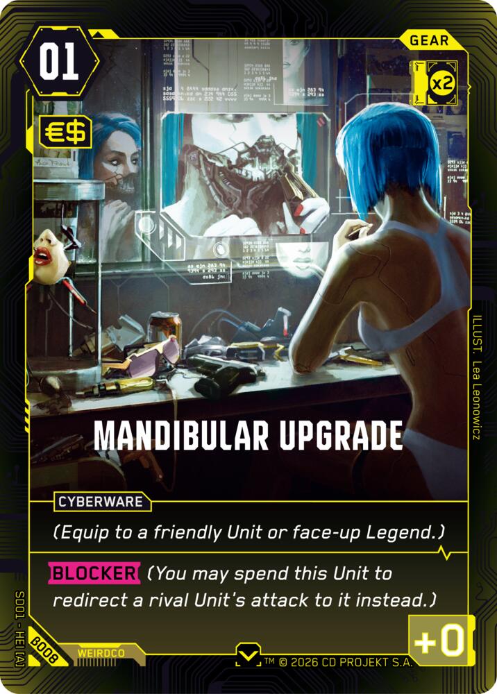 Mandibular Upgrade card image