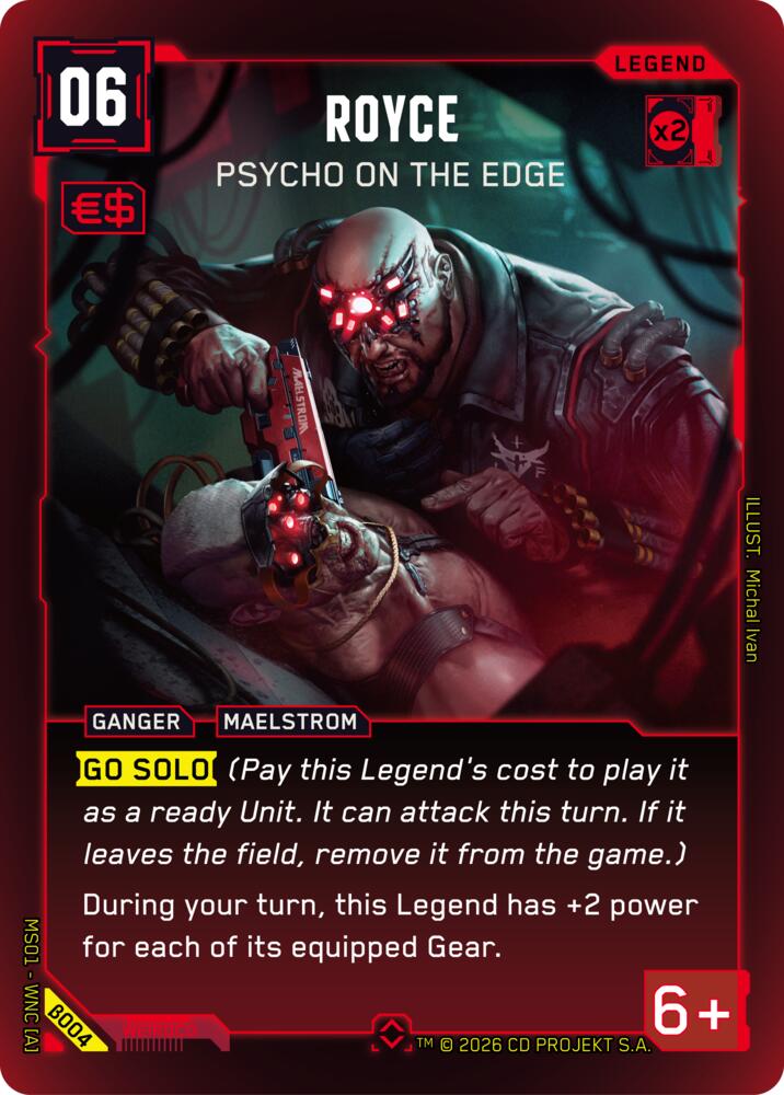 Royce - Psycho on the Edge (Rare) card image