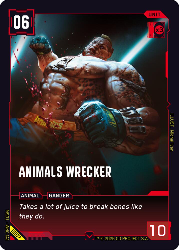 Animals Wrecker card image
