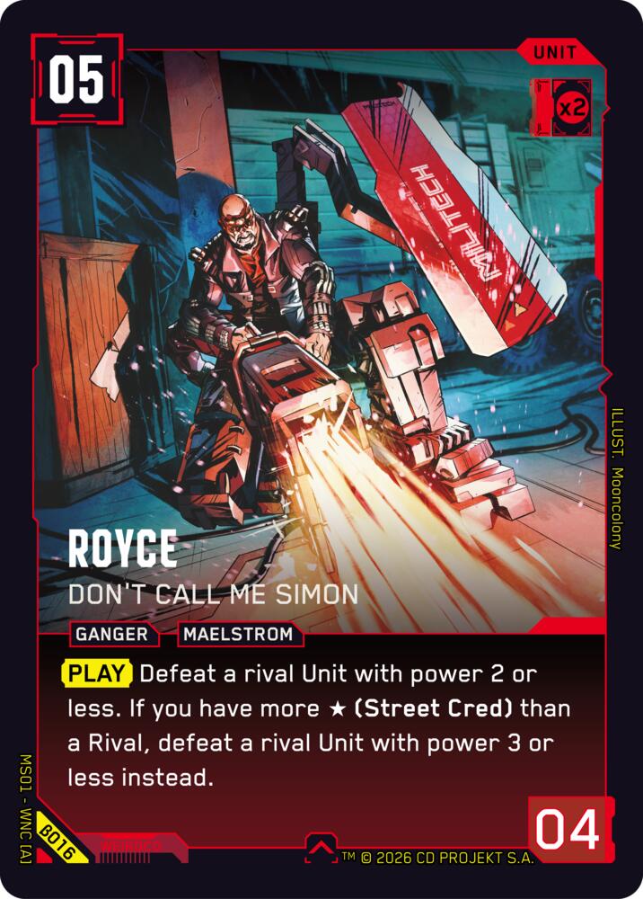 Royce - Don't Call Me Simon card image