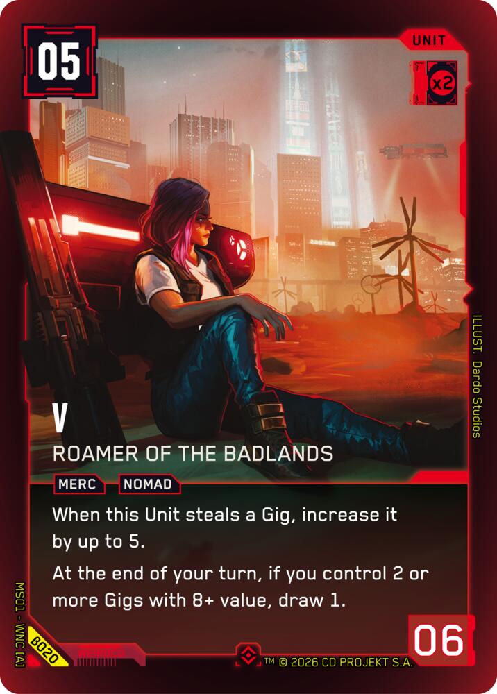 V - Roamer of the Badlands card image