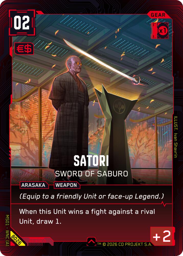 Satori - Sword of Saburo card image