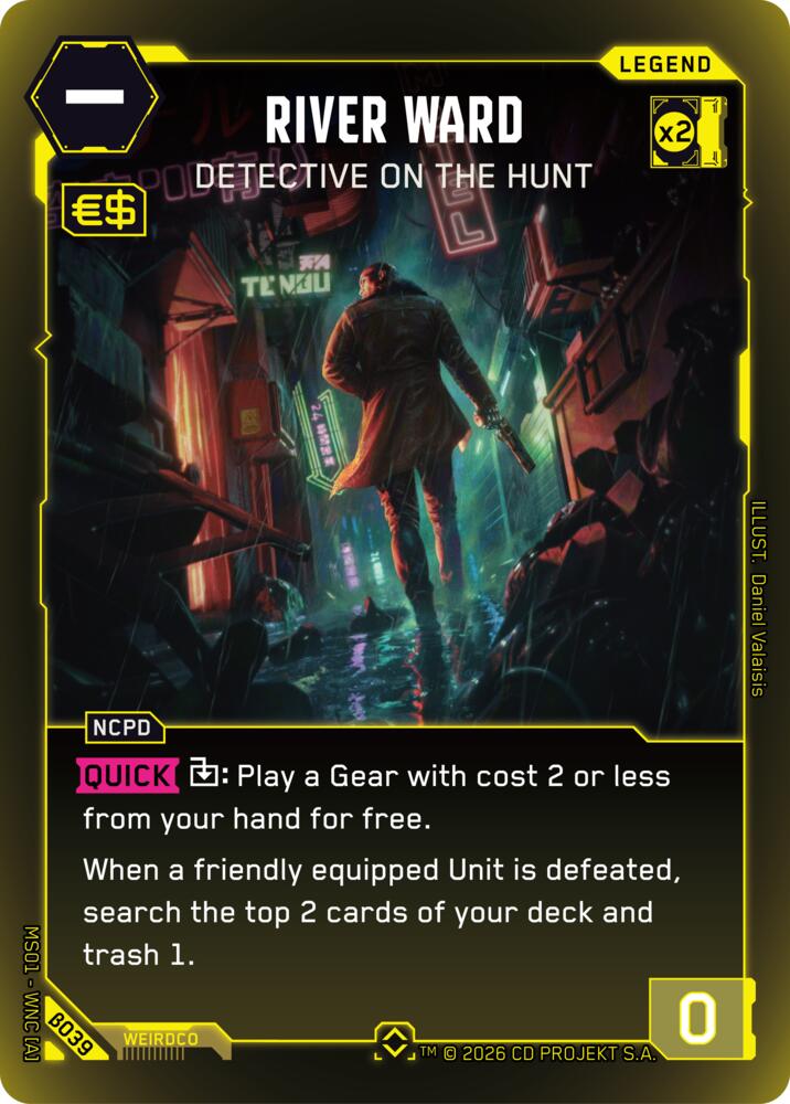 River Ward - Detective on the Hunt (Rare) card image