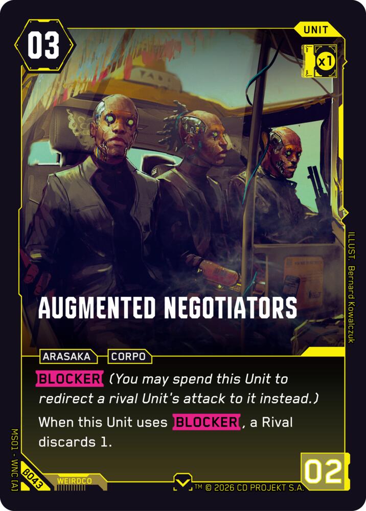 Augmented Negotiators card image