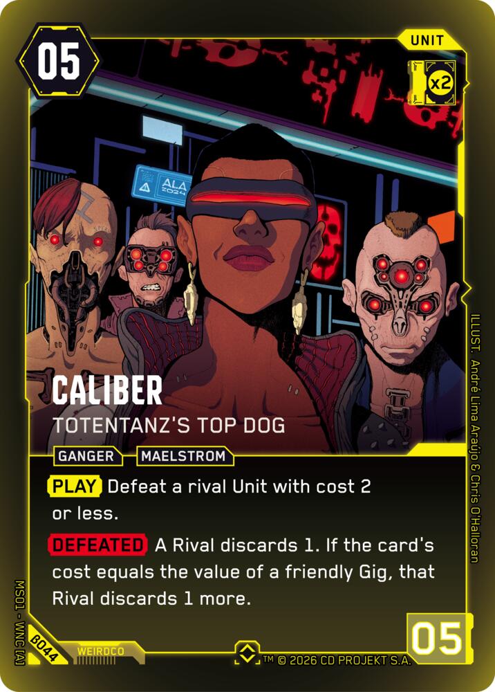 Caliber - Totentanz's Top Dog card image