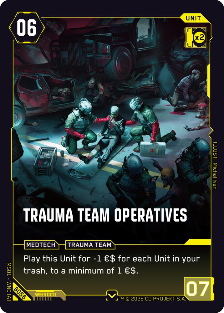 Trauma Team Operatives card image