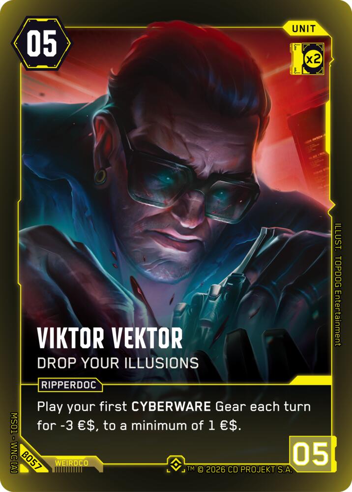 Viktor Vektor - Drop Your Illusions card image