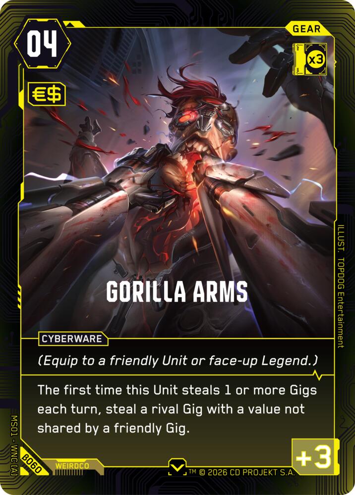 Gorilla Arms card image