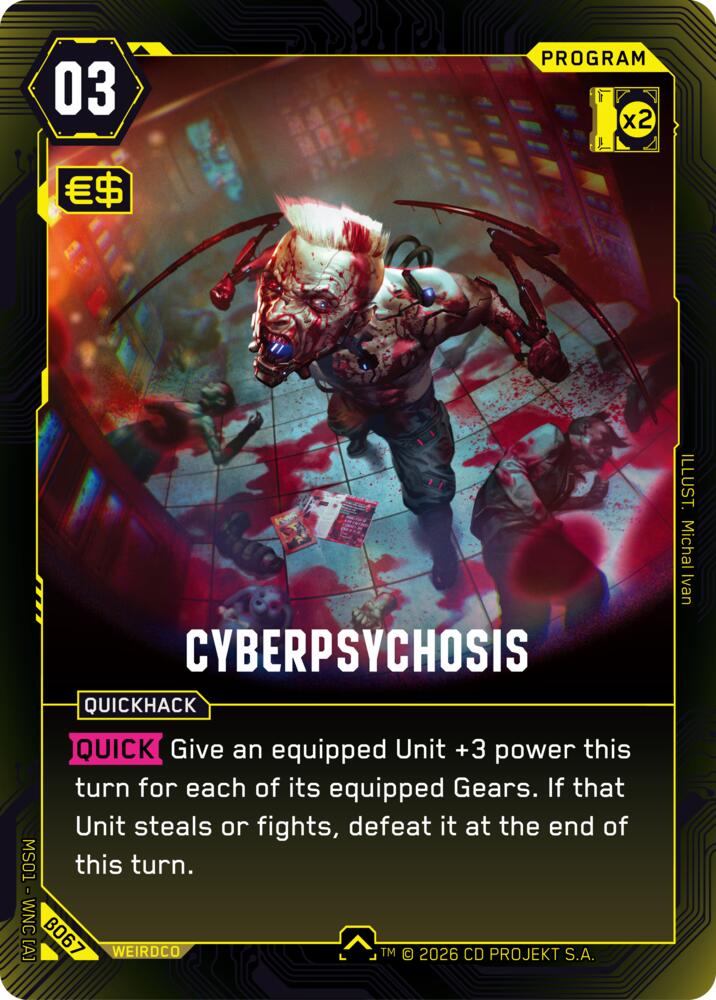 Cyberpsychosis card image