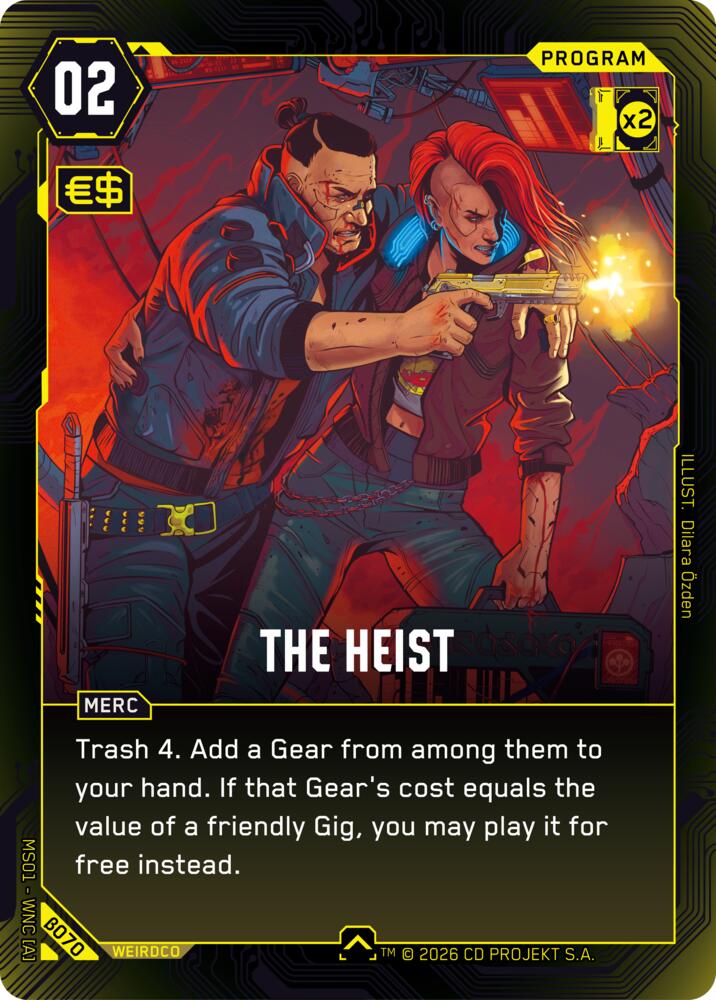 The Heist card image