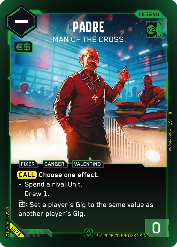 Padre - Man of the Cross (Rare) card image