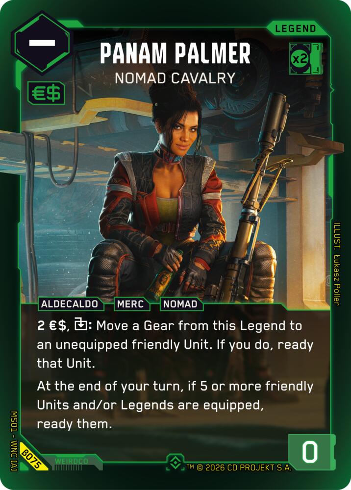 Panam Palmer - Nomad Cavalry (Epic) card image