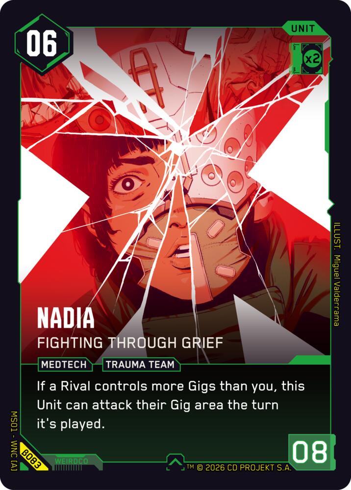 Nadia - Fighting Through Grief card image