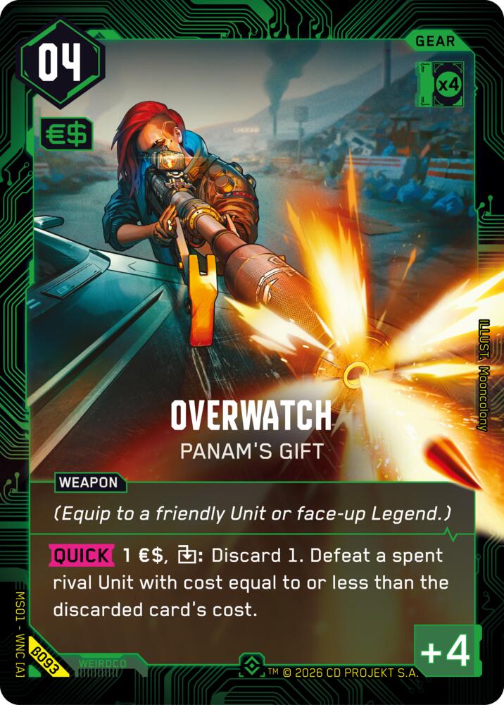 Overwatch - Panam's Gift (Epic) card image