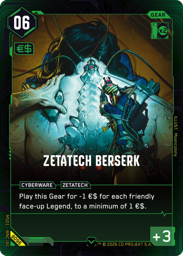 Zetatech Berserk card image