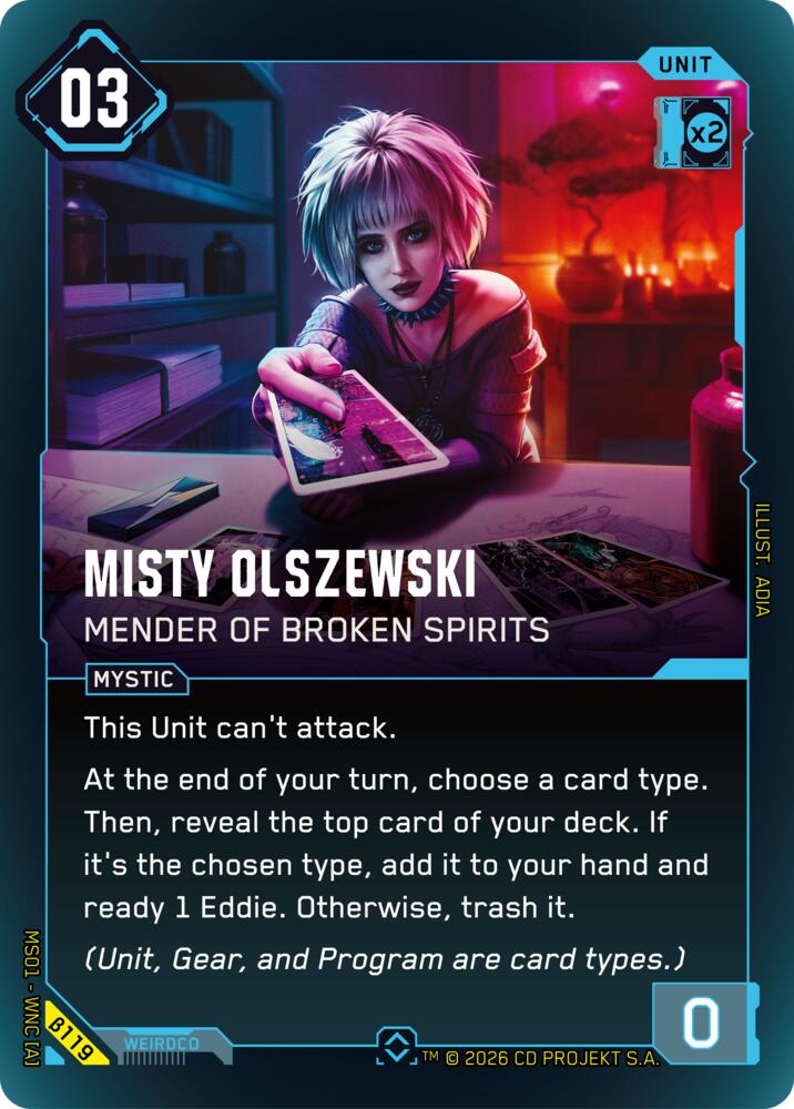 Misty Olszewski - Mender of Broken Spirits card image