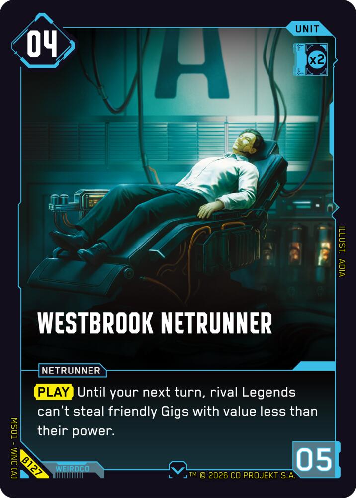 Westbrook Netrunner card image