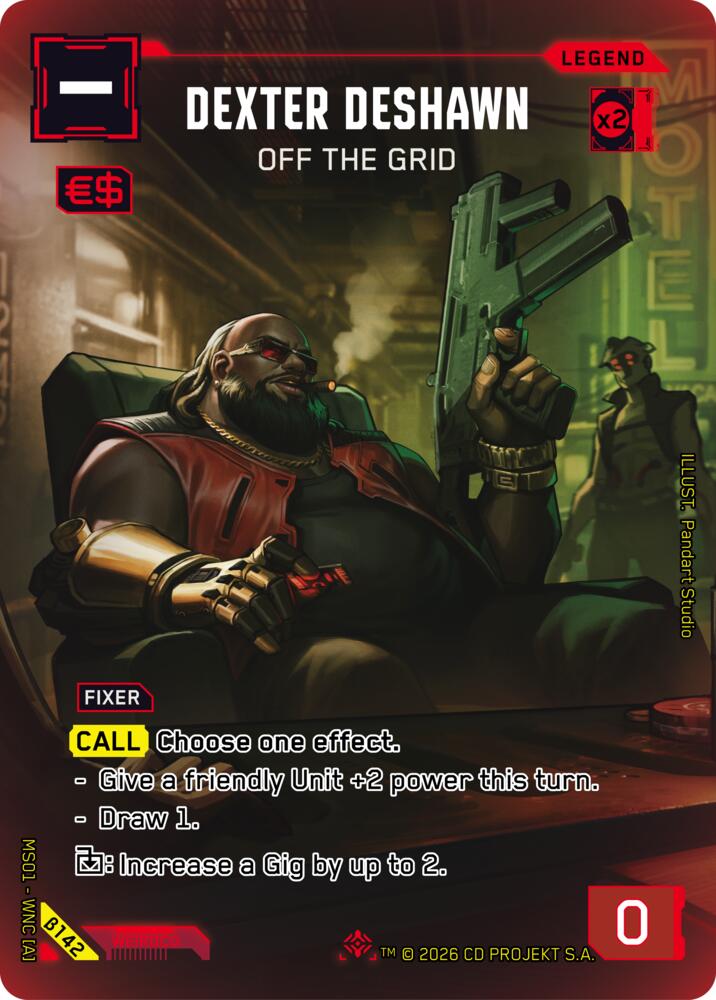 Dexter DeShawn - Off the Grid (ILegend) card image