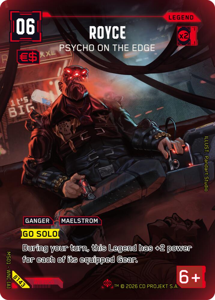 Royce - Psycho on the Edge (ILegend) card image