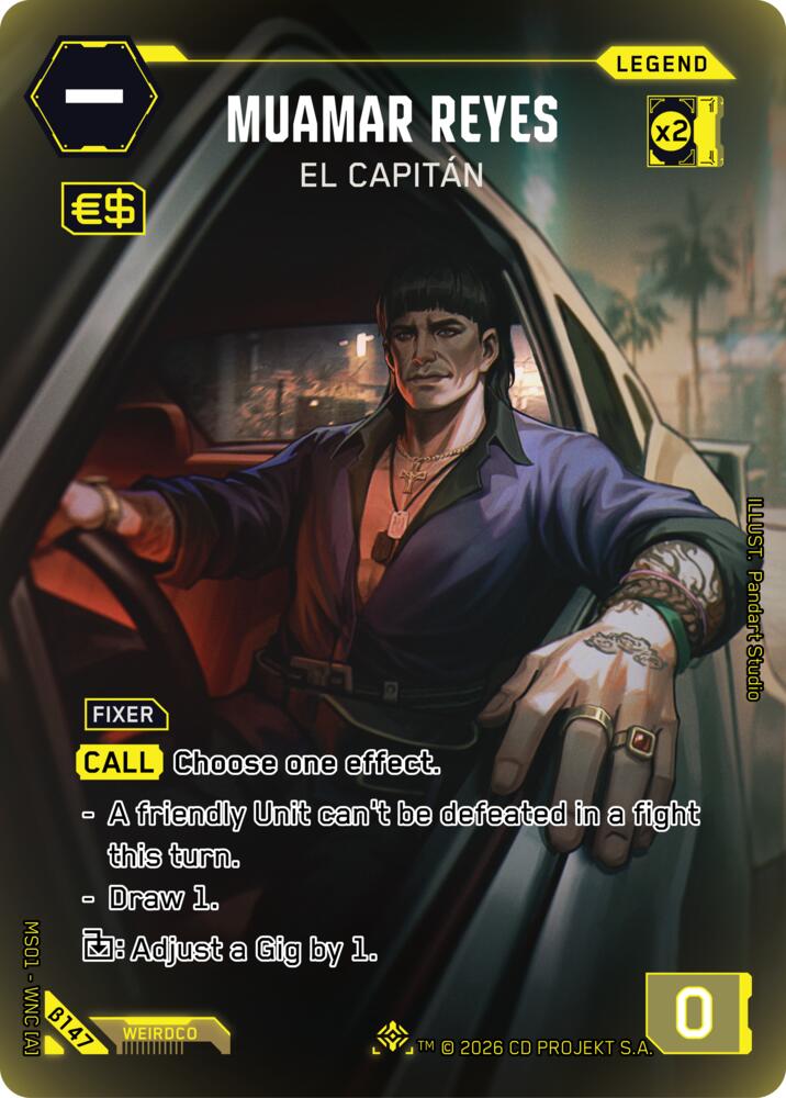 Muamar Reyes - El Capitan (ILegend) card image