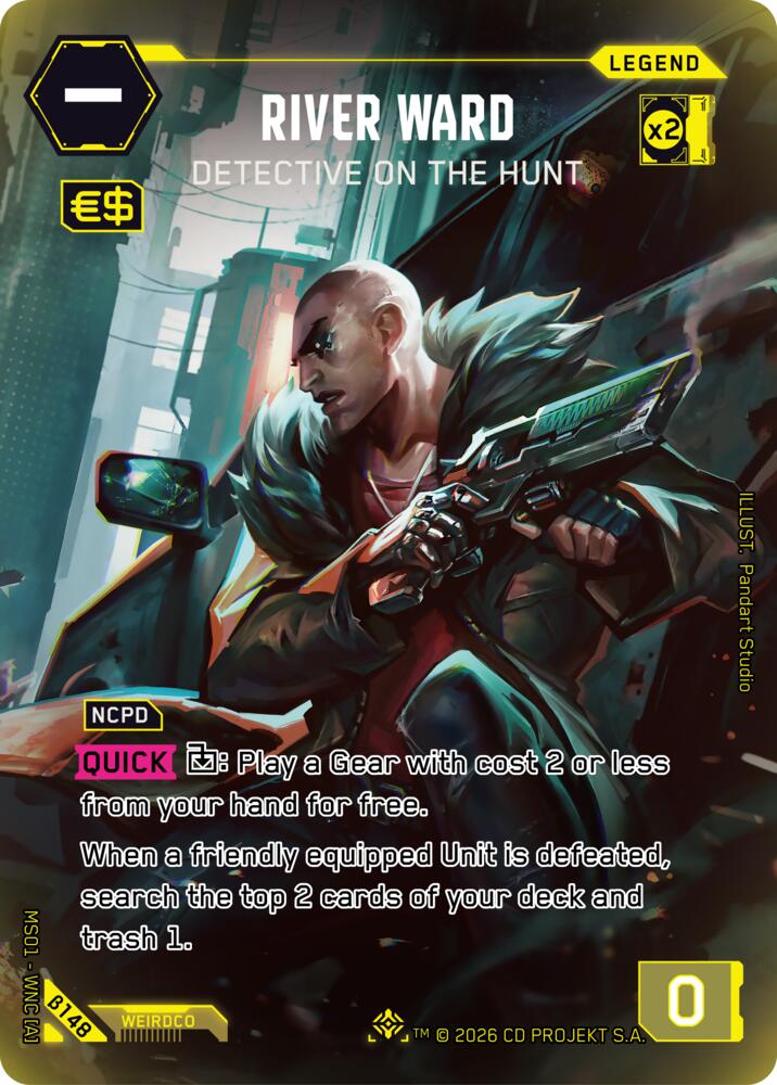 River Ward - Detective on the Hunt (ILegend) card image
