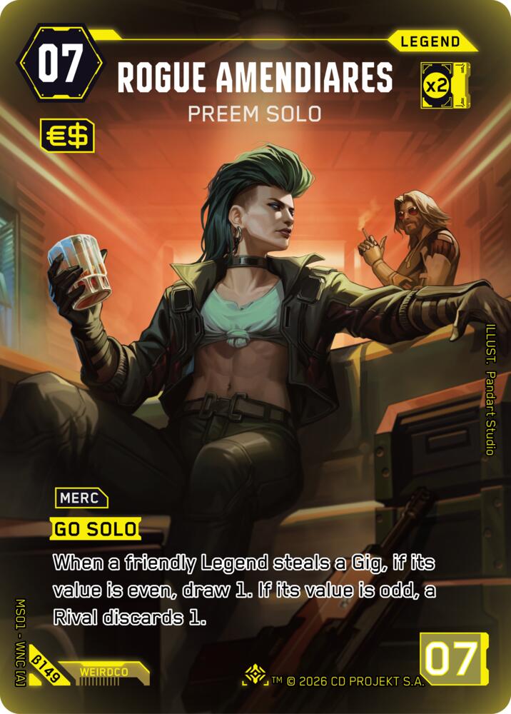 Rogue Amendiares - Preem Solo (ILegend) card image