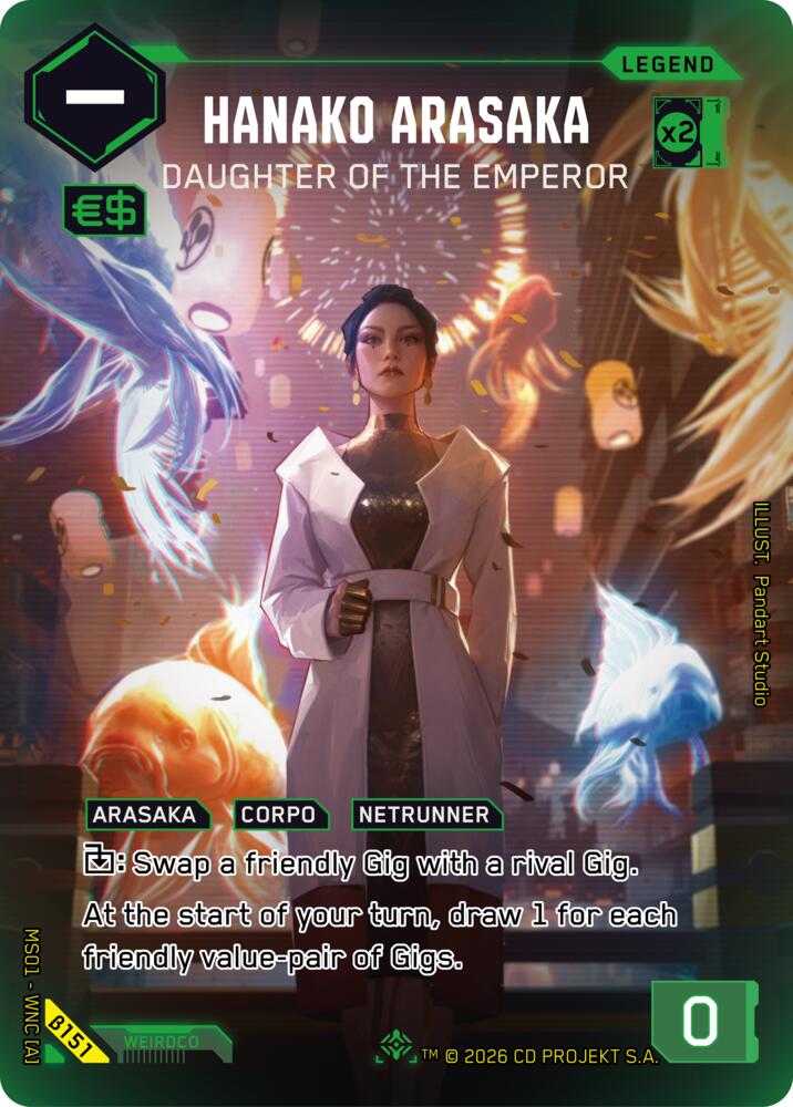 Hanako Arasaka - Daughter of the Emperor (ILegend) card image