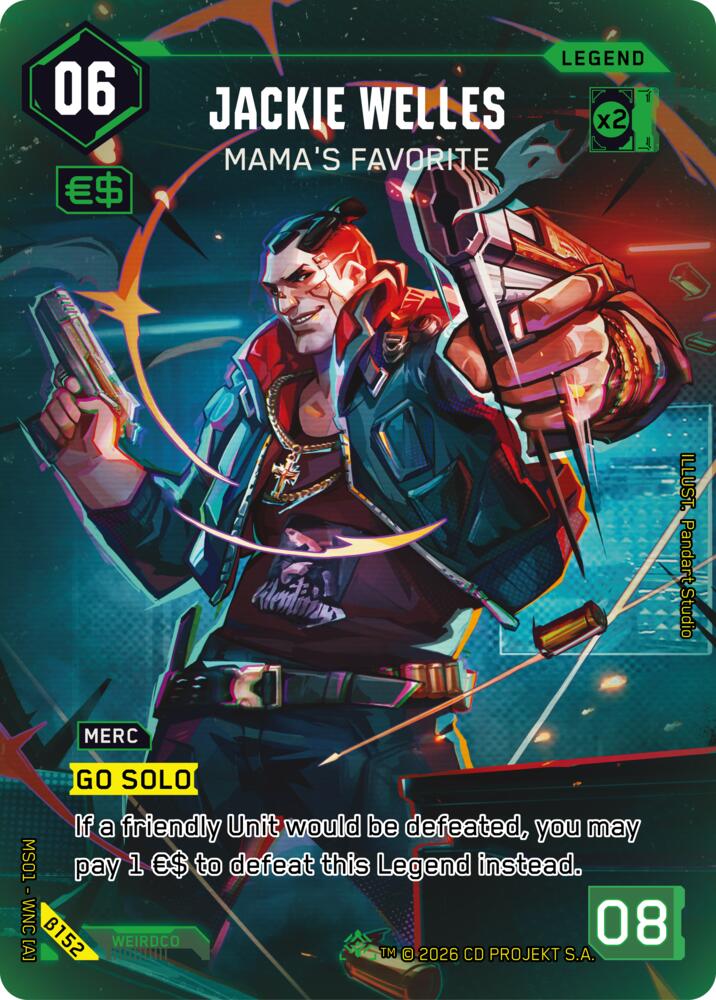 Jackie Welles - Mama's Favorite (ILegend) card image