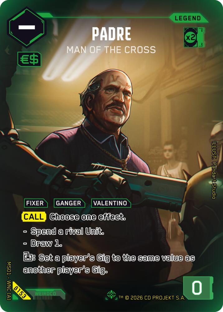 Padre - Man of the Cross (ILegend) card image