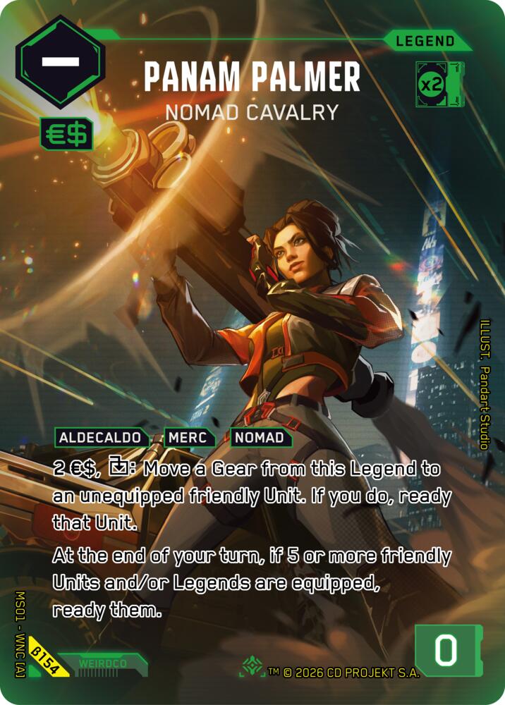 Panam Palmer - Nomad Cavalry (ILegend) card image