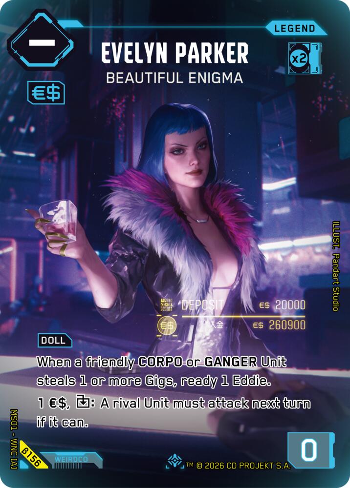 Evelyn Parker - Beautiful Enigma (ILegend) card image