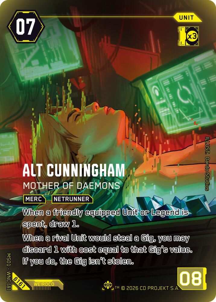 Alt Cunningham - Mother of Daemons (IO) card image