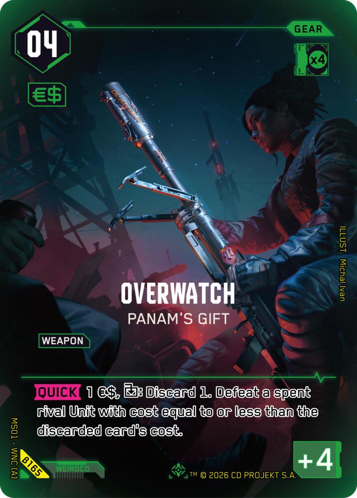 Overwatch - Panam's Gift (IO) card image