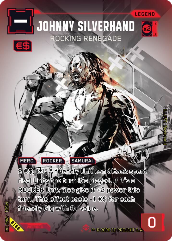 Johnny Silverhand - Rocking Renegade (ISecret) card image