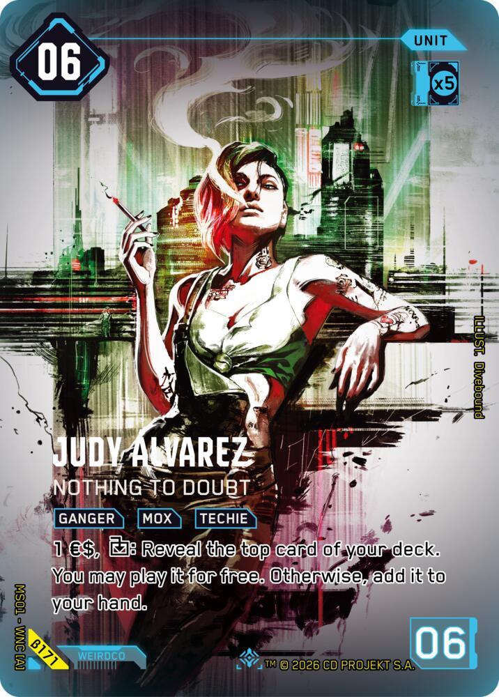 Judy Alvarez - Nothing to Doubt (ISecret) card image