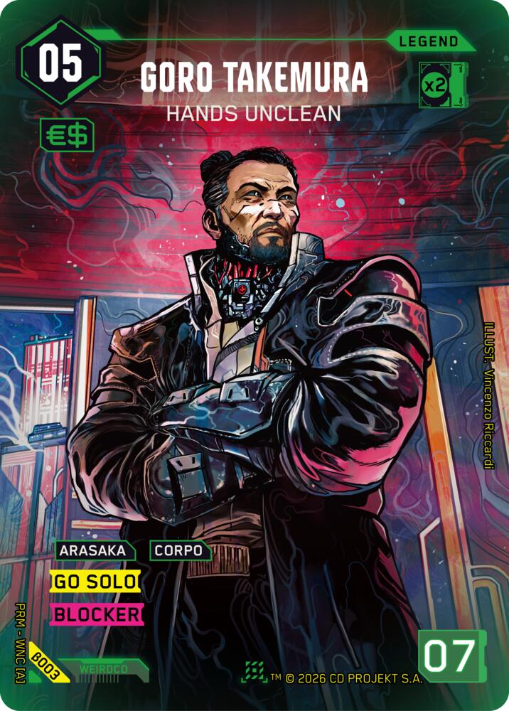 Goro Takemura - Hands Unclean card image