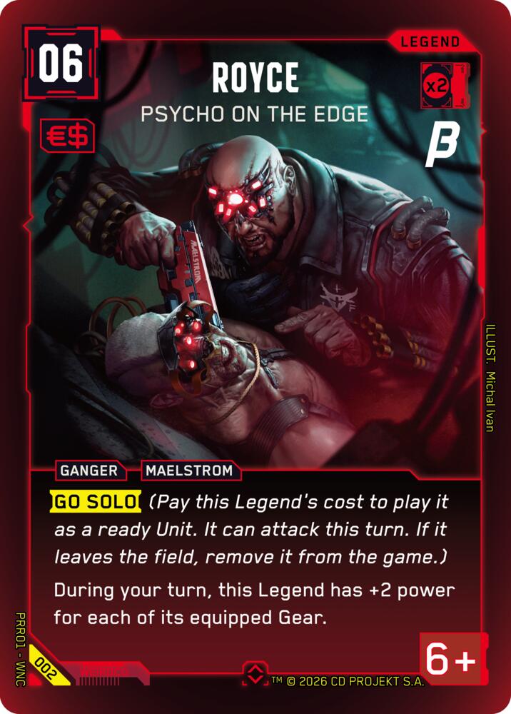 Royce - Psycho on the Edge card image