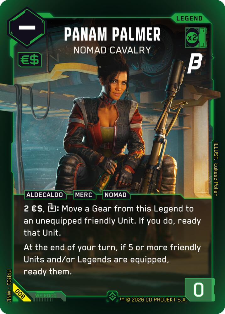Panam Palmer - Nomad Cavalry card image