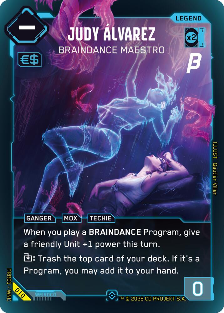 Judy Alvarez - Braindance Maestro card image