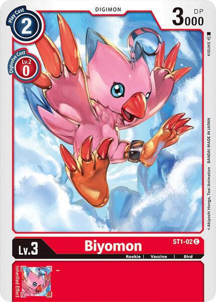 Biyomon card image
