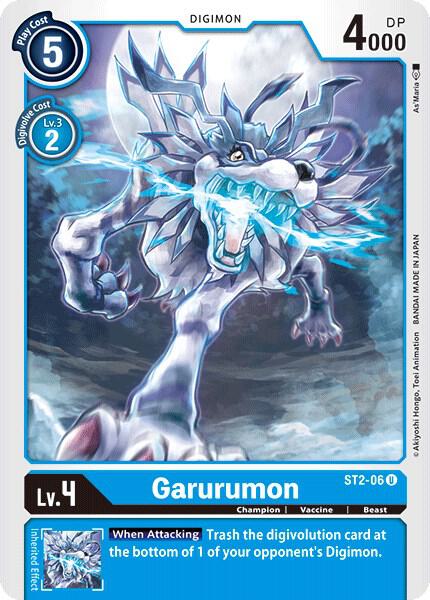 Garurumon card image