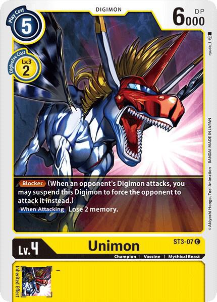 Unimon card image