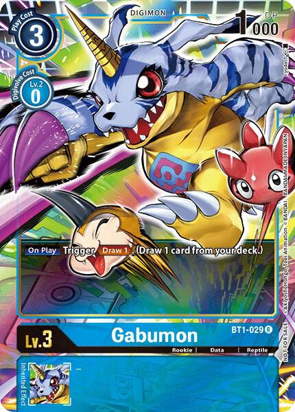 Gabumon - BT1-029 (Dash Pack Ver. 1.0) card image
