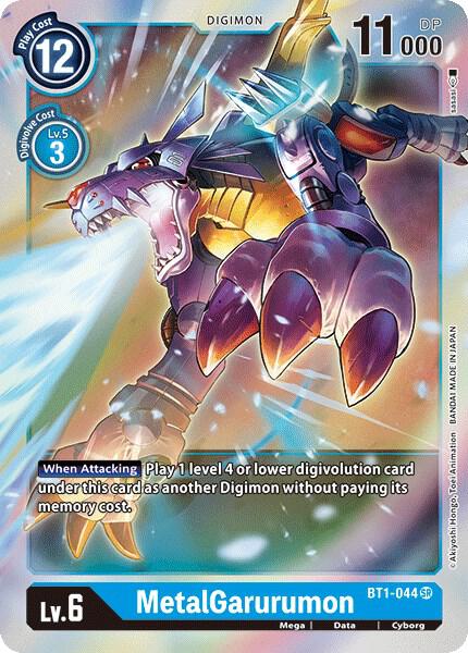 MetalGarurumon - BT1-044 card image