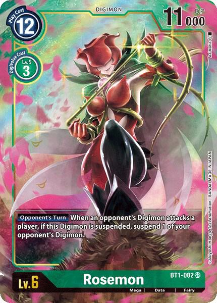 Rosemon (Alternate Art) card image