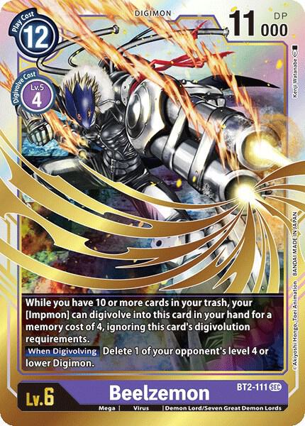 Beelzemon card image